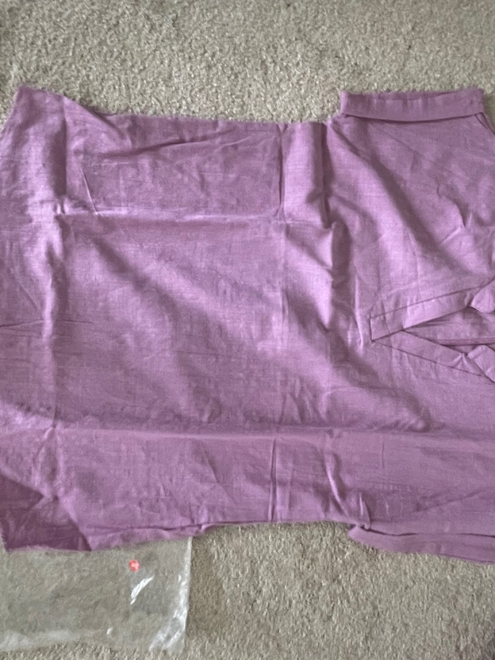 purple never woren shirt